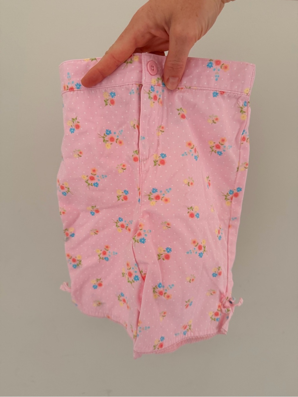 Carters Pink Floral Shorts
